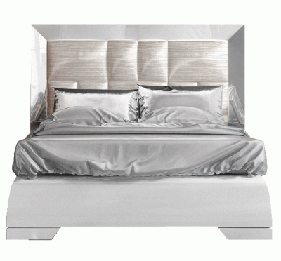 Bedroom Furniture Beds Carmen Bed with Frames White