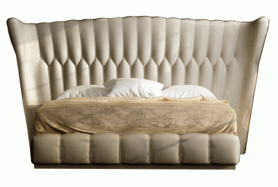 Velvet Bed with Frames