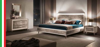 Bedroom Furniture Classic Bedrooms QS and KS ArredoAmbra Bedroom by Arredoclassic with single dresser