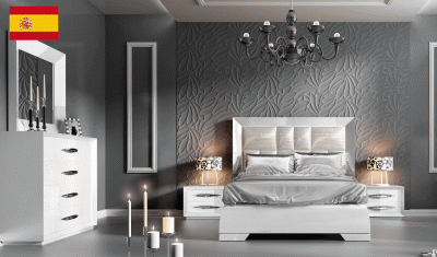 Carmen Bedroom White