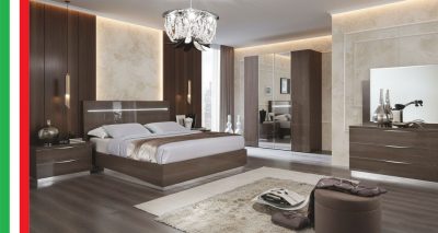 Bedroom Furniture Modern Bedrooms QS and KS Platinum Legno Silver Burch