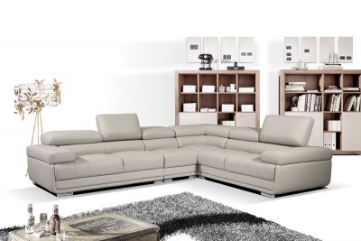 2119 Sectional Light Grey