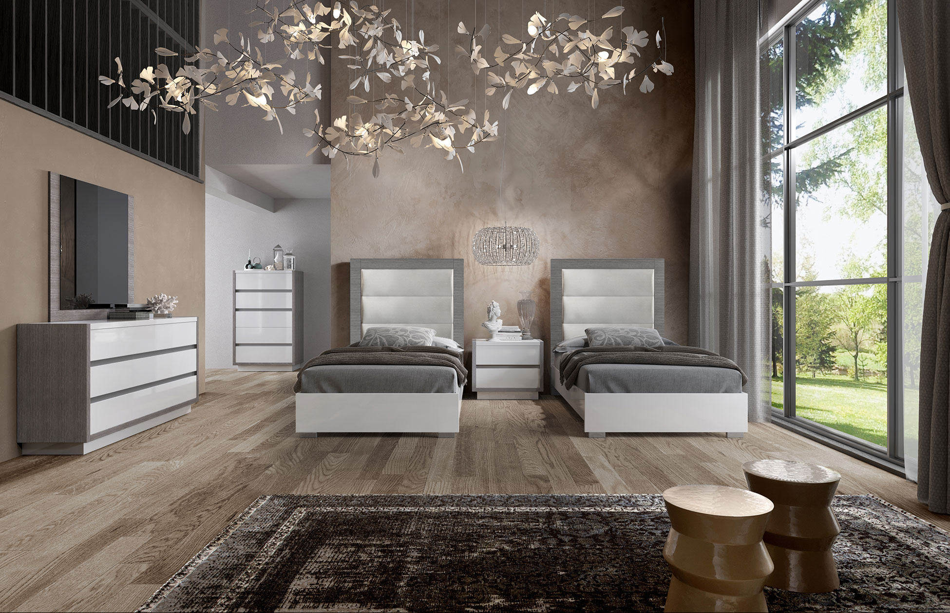 Bedroom Furniture Beds 48" Mangano 48" Bed