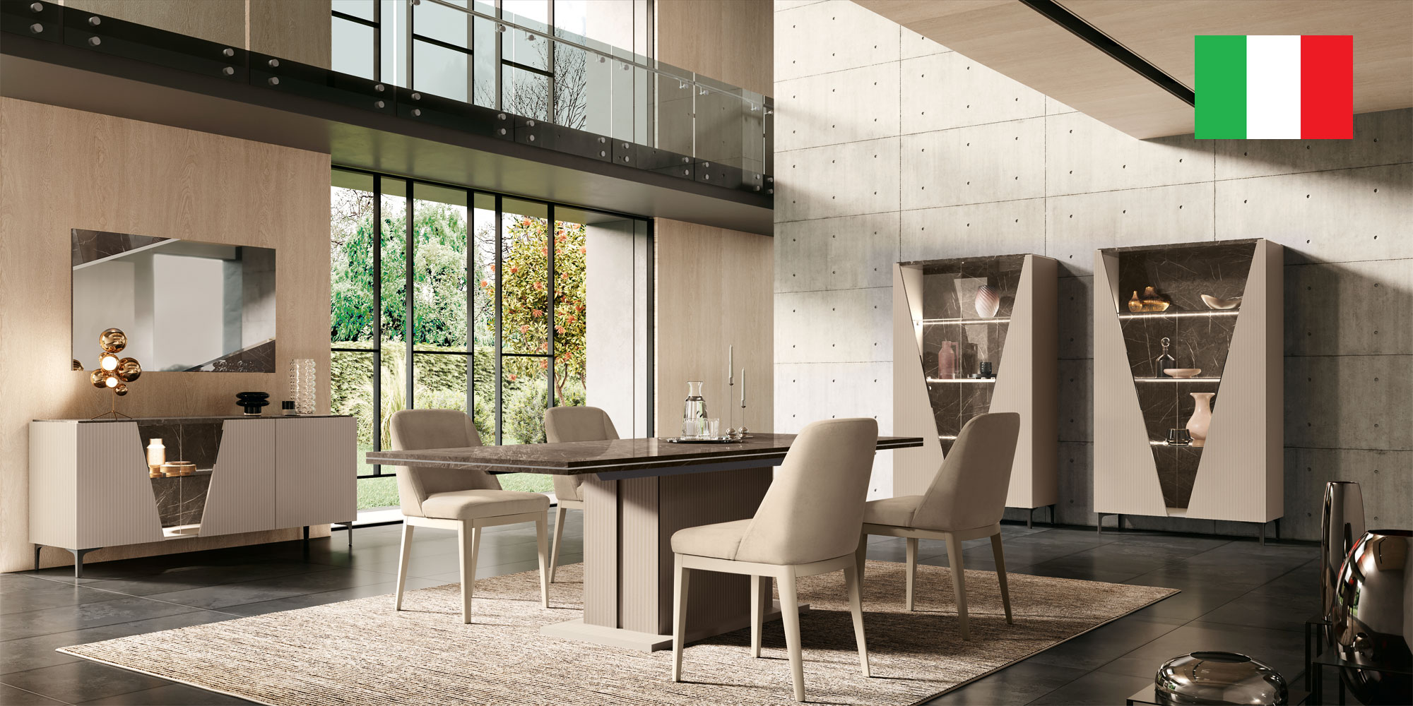 Dining Room Furniture Modern Dining Room Sets Fidia Dining room - Aris Table